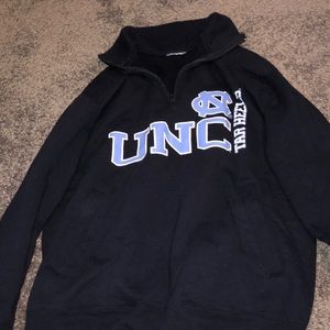 UNC collared sweatshirt